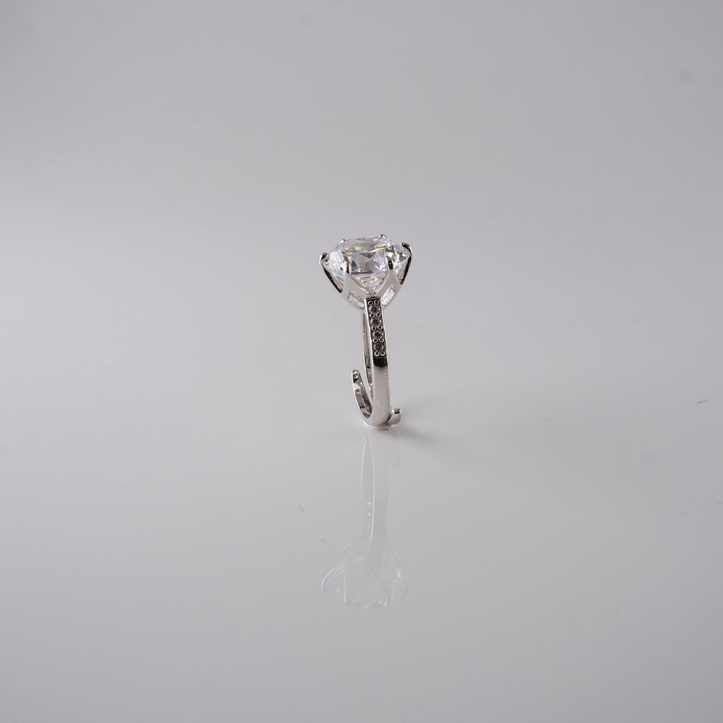 Anello Solitario Medio