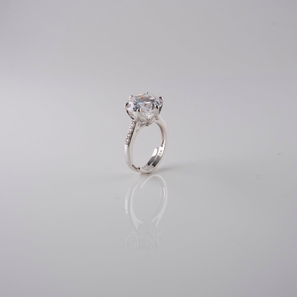 Anello Solitario Medio