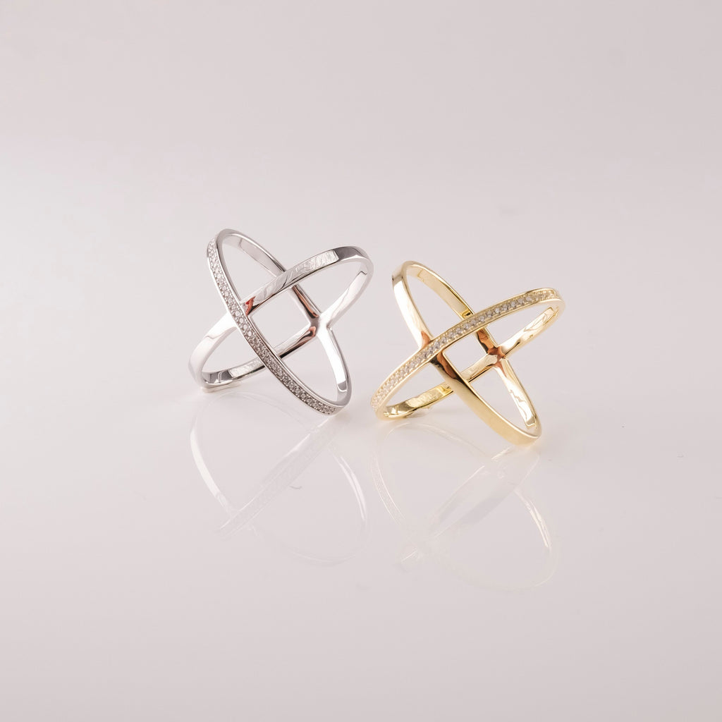 Anello Atomo e Pietre