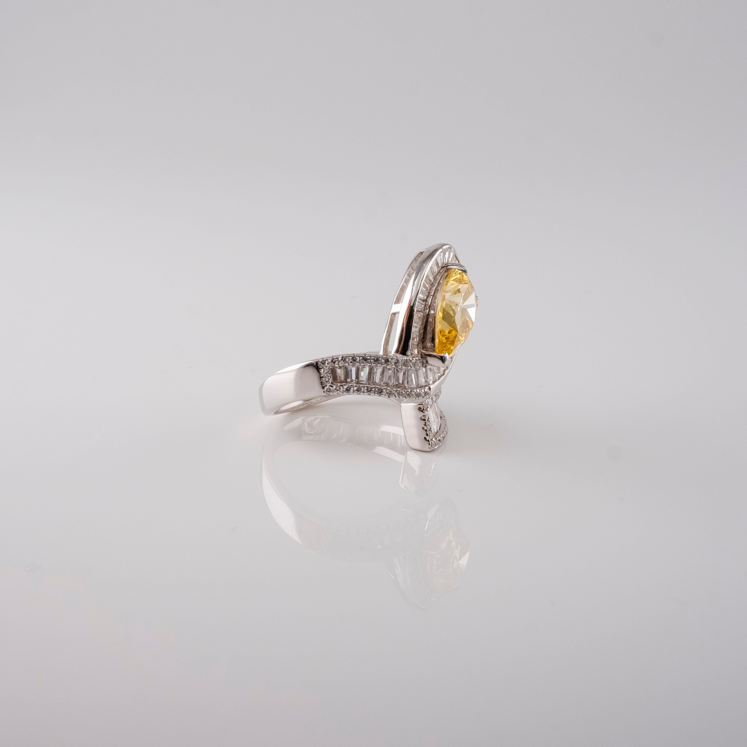 Anello Spirale Goccia