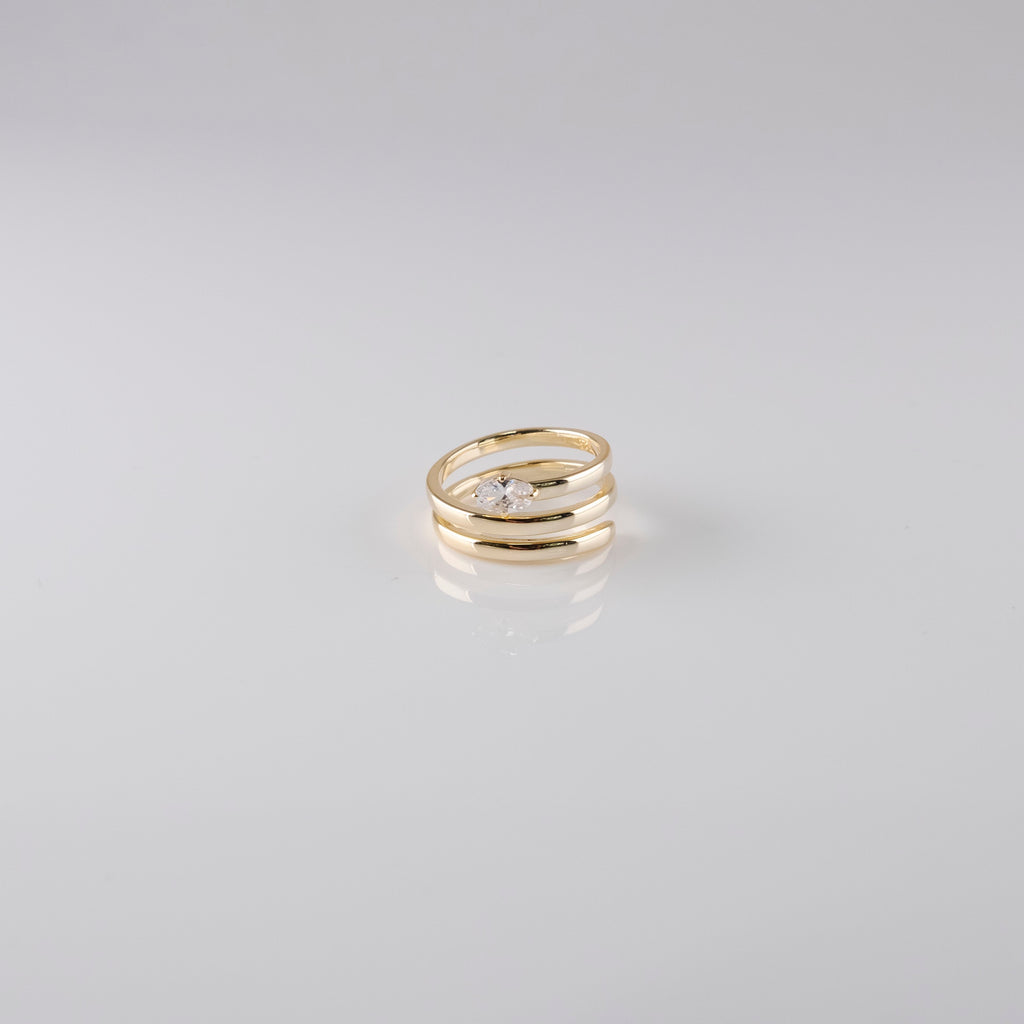 Anello Spirale Navette