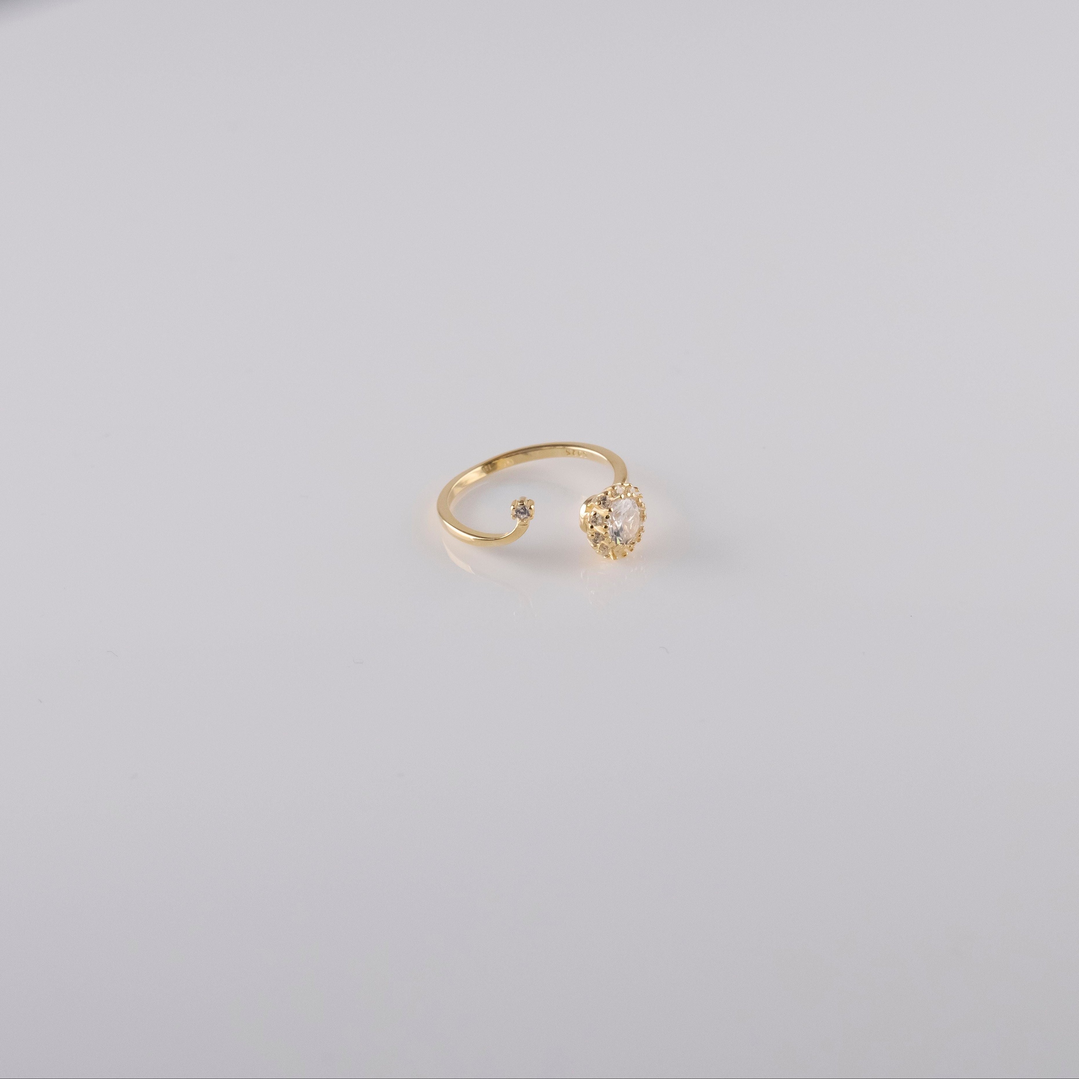 Anello Solitario Fantasia