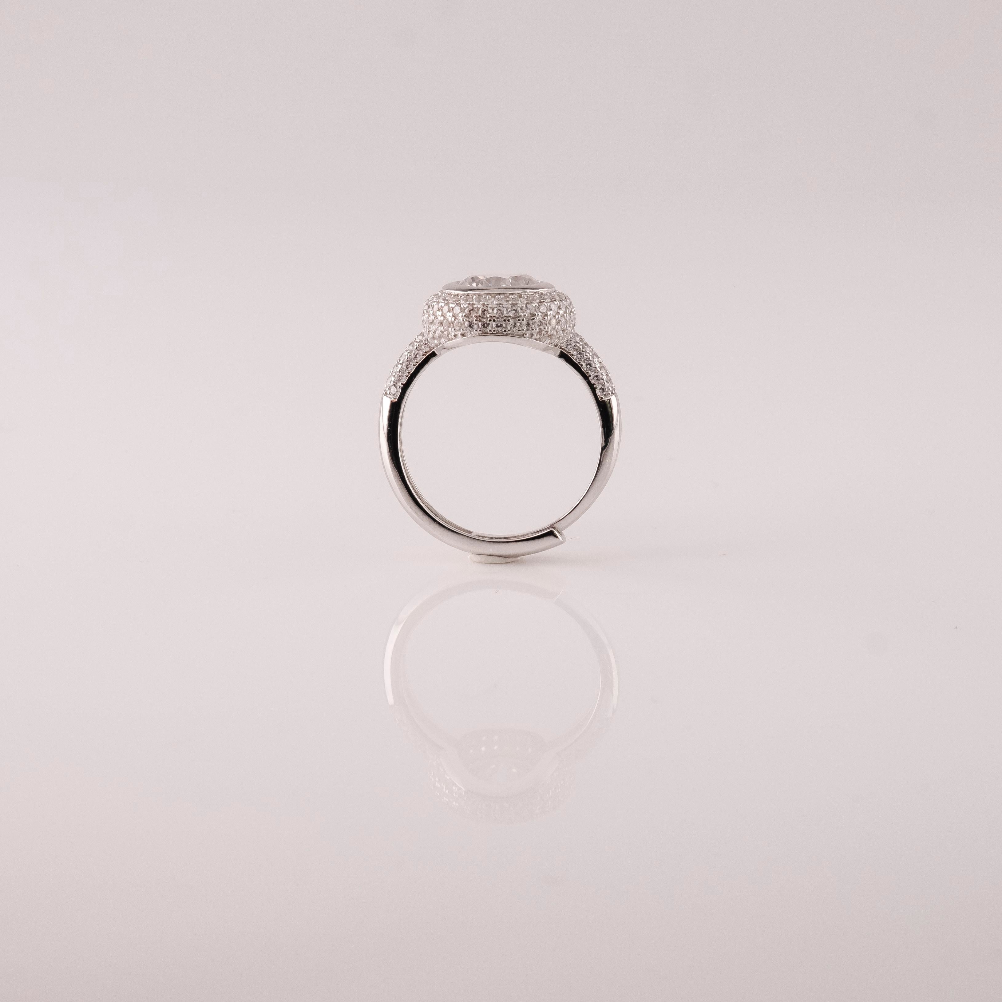 Anello Pietre Piccole E Grande