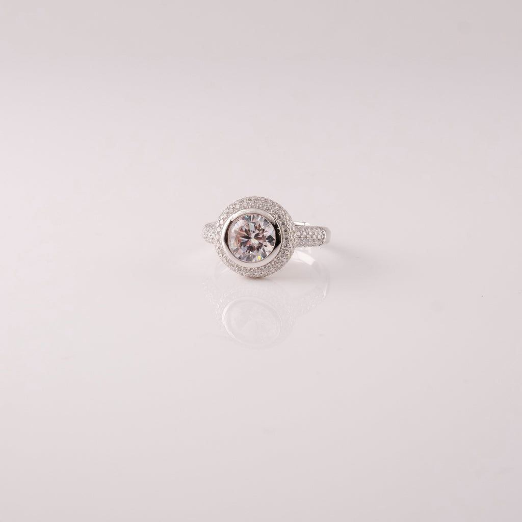 Anello Pietre Piccole E Grande