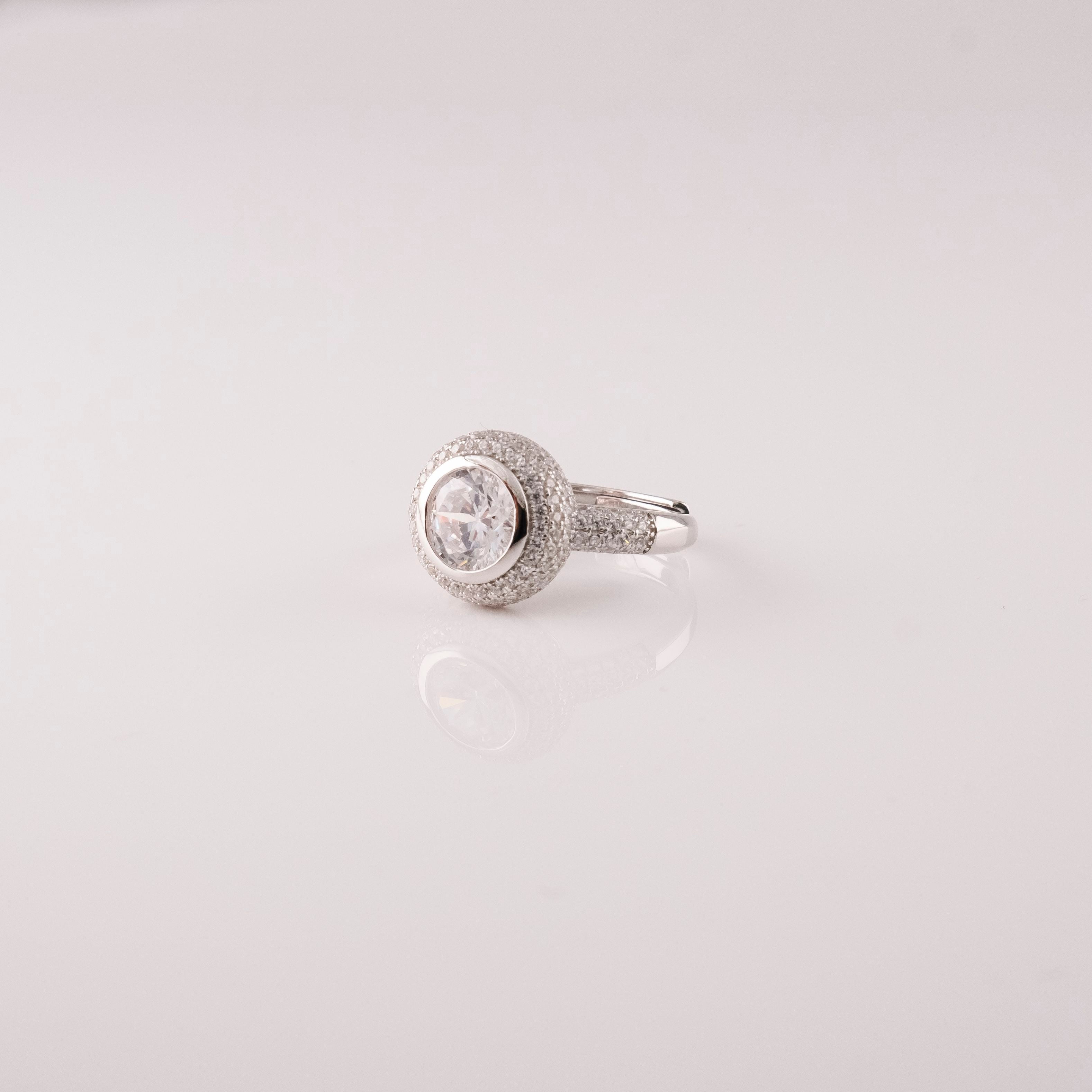 Anello Pietre Piccole E Grande