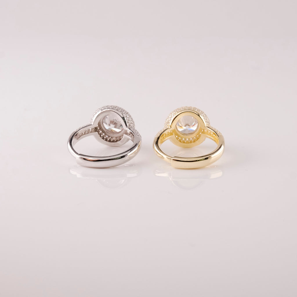 Anello Pietre Piccole E Grande