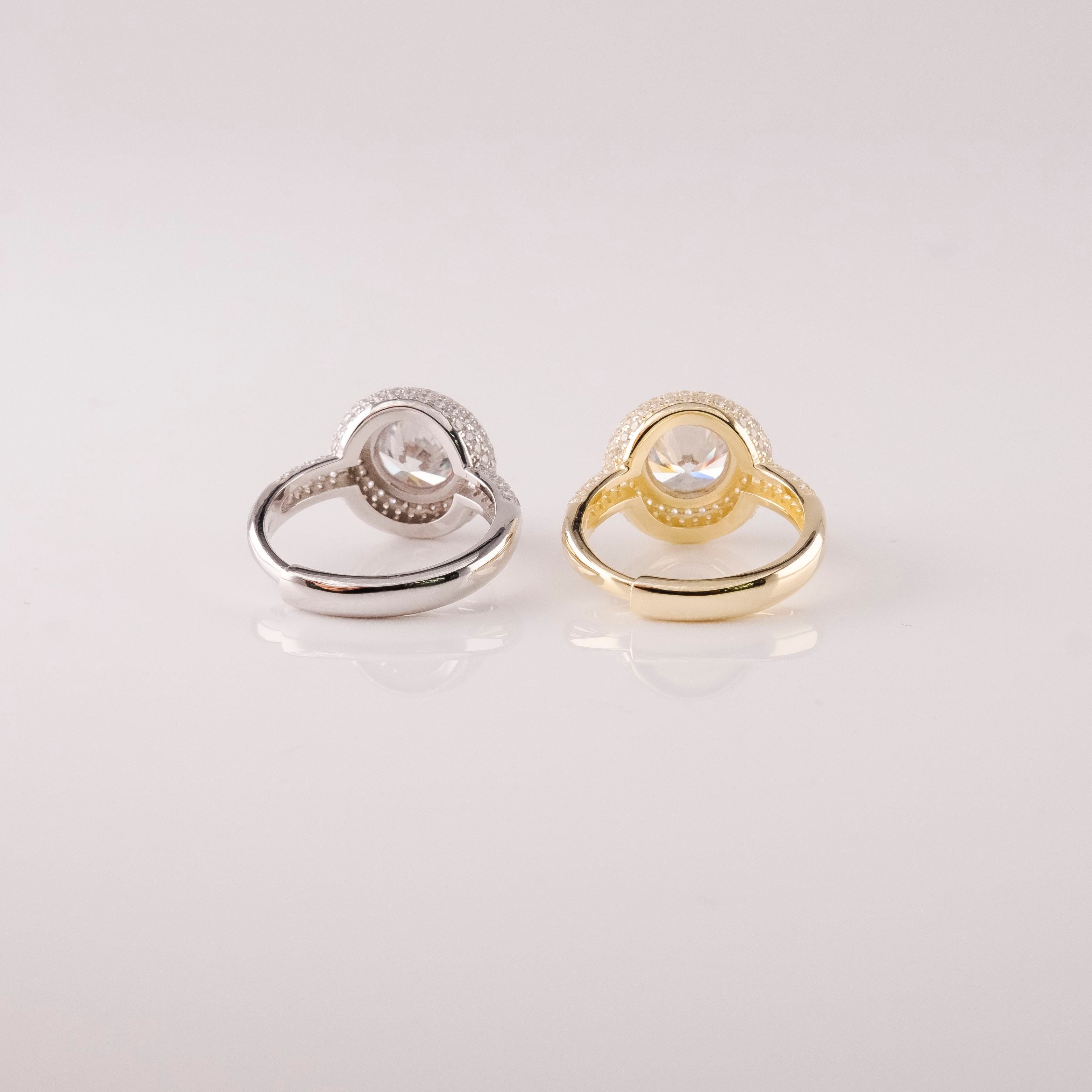 Anello Pietre Piccole E Grande