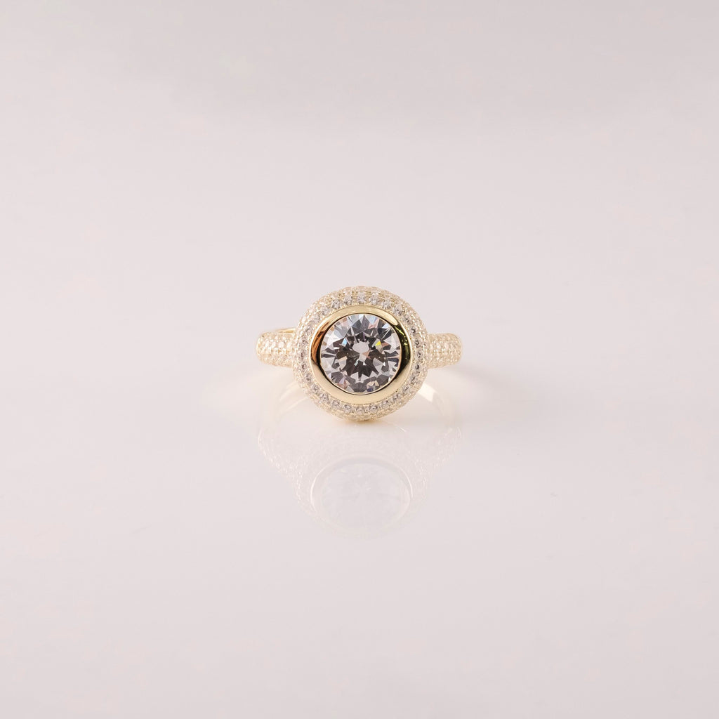 Anello Pietre Piccole E Grande