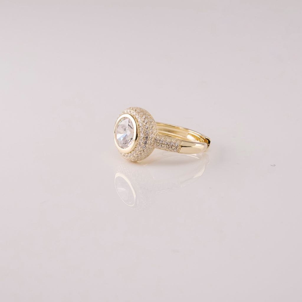 Anello Pietre Piccole E Grande