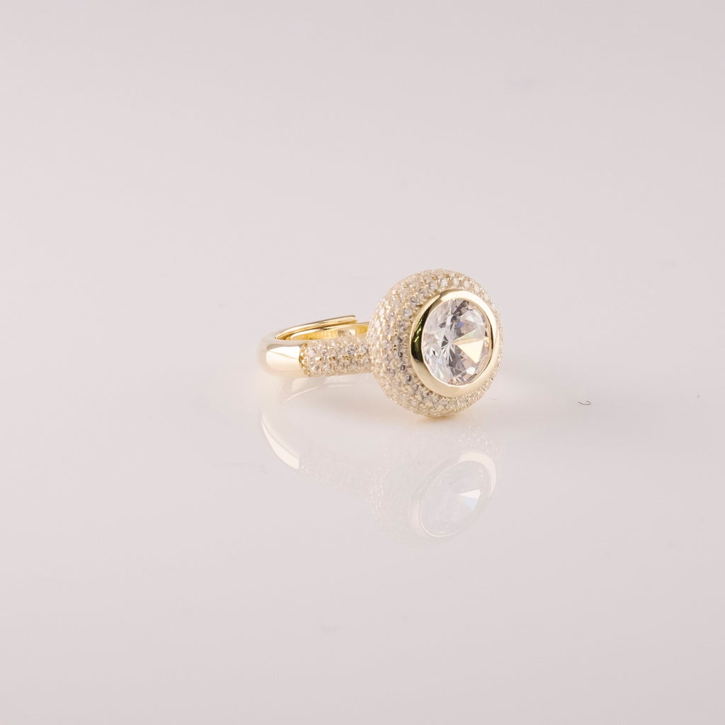 Anello Pietre Piccole E Grande