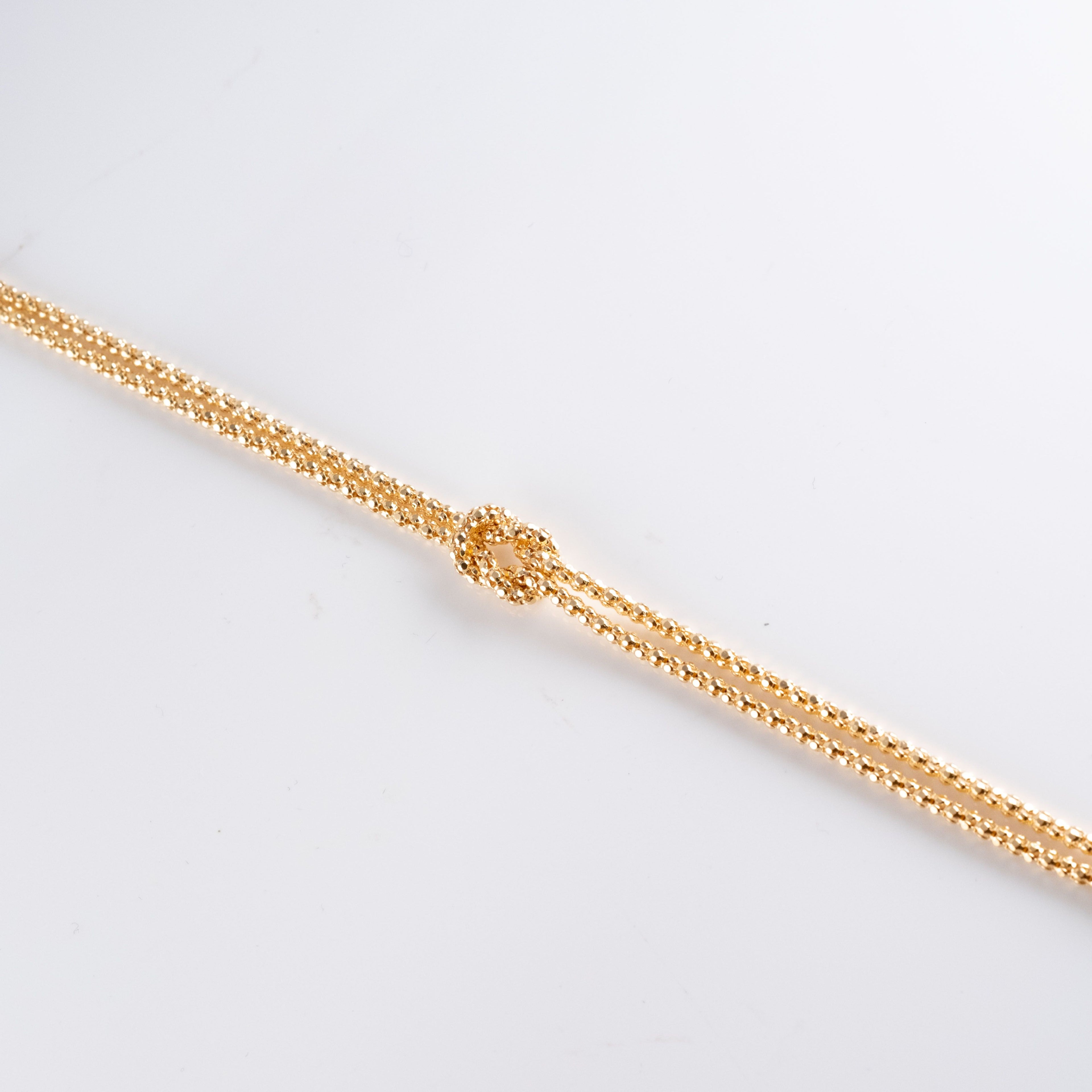 Bracciale Doppio Filo Nodo