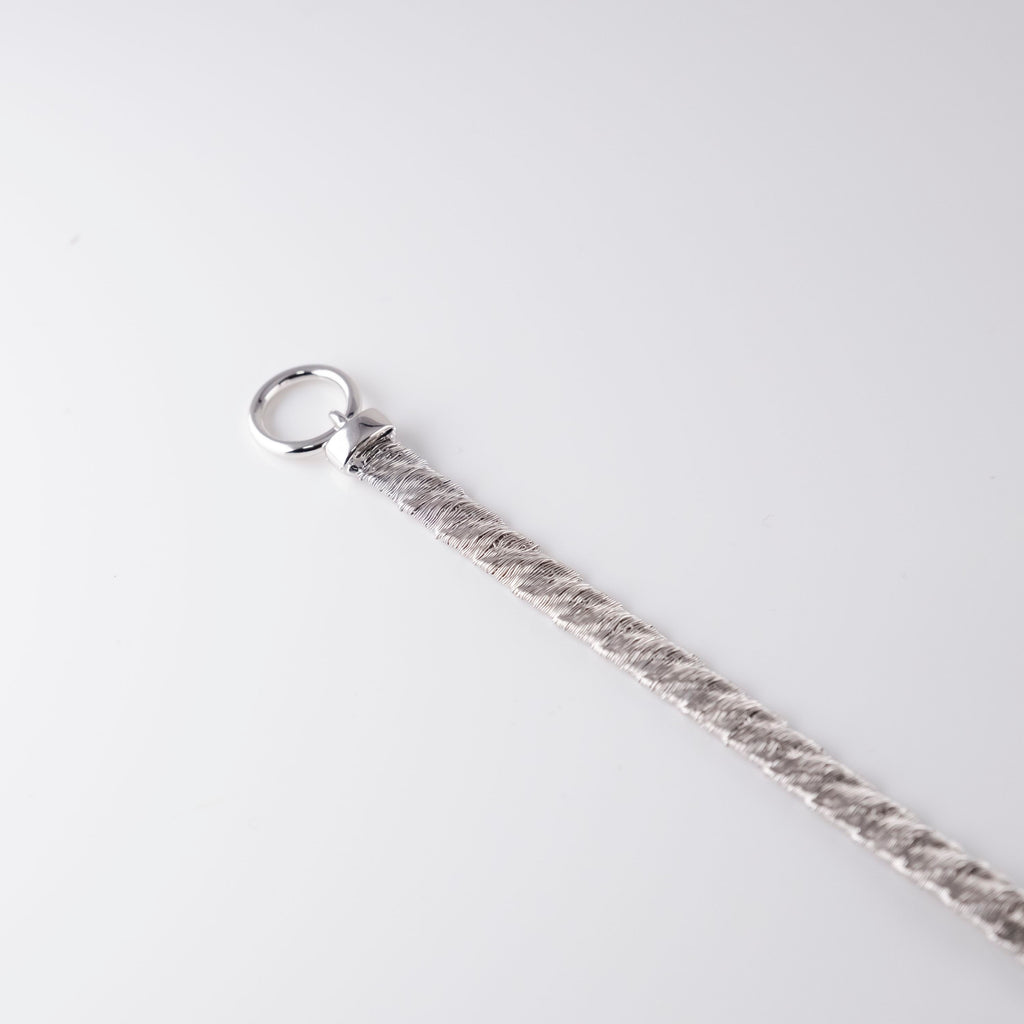 Bracciale Striato Testa Serpente