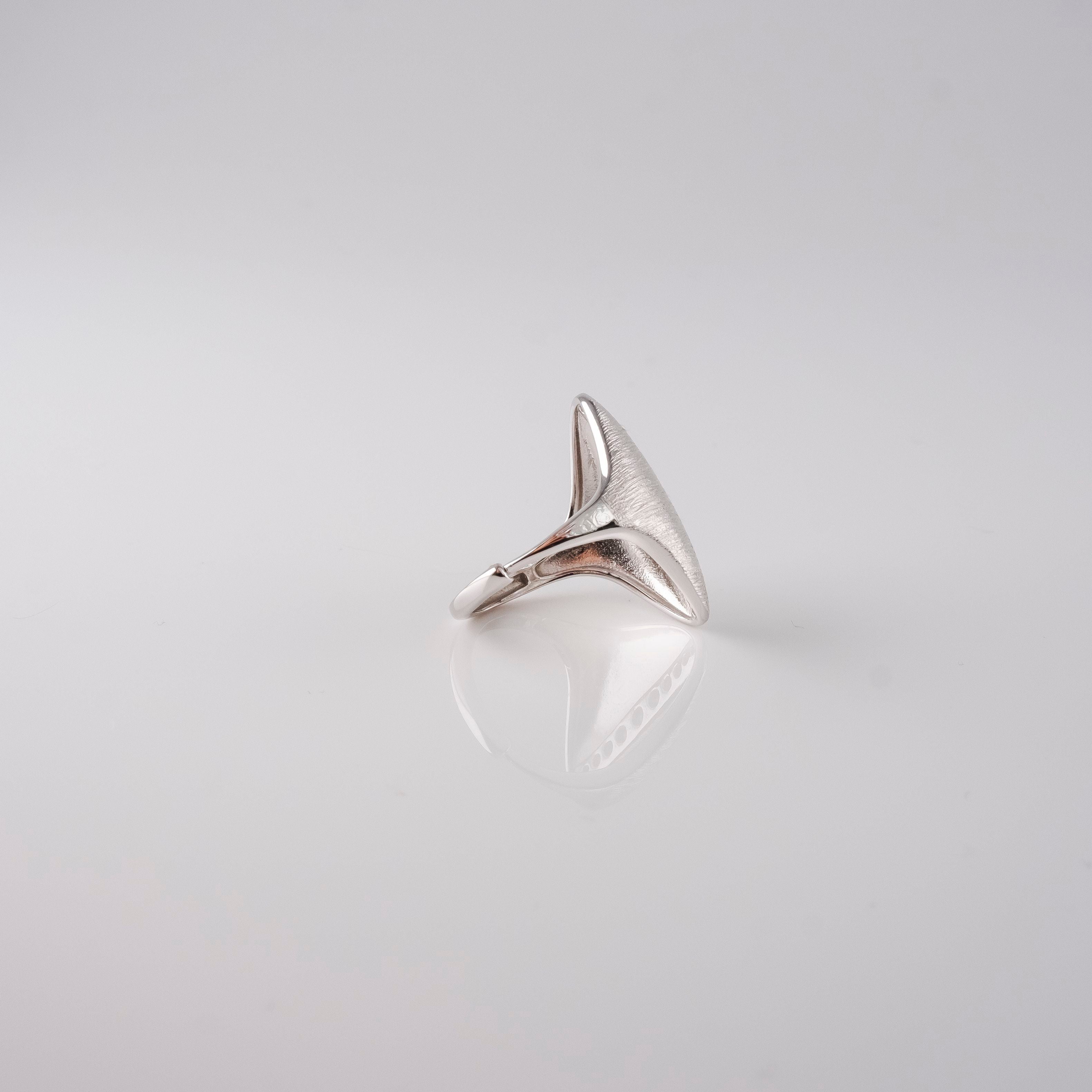 Anello Ovale Striato