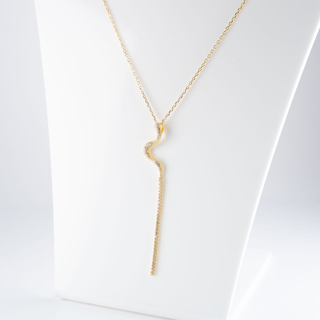 Collana Serpente Coda Lunga