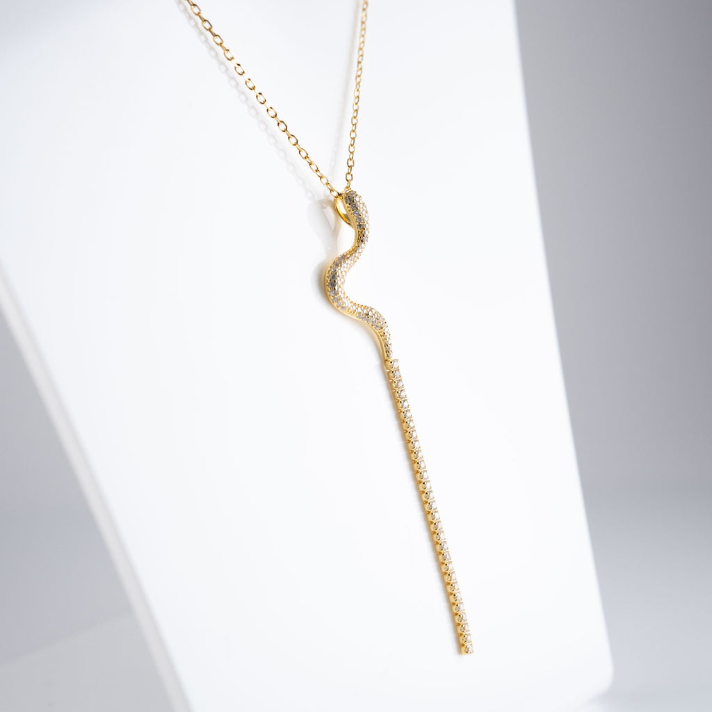 Collana Serpente Coda Lunga