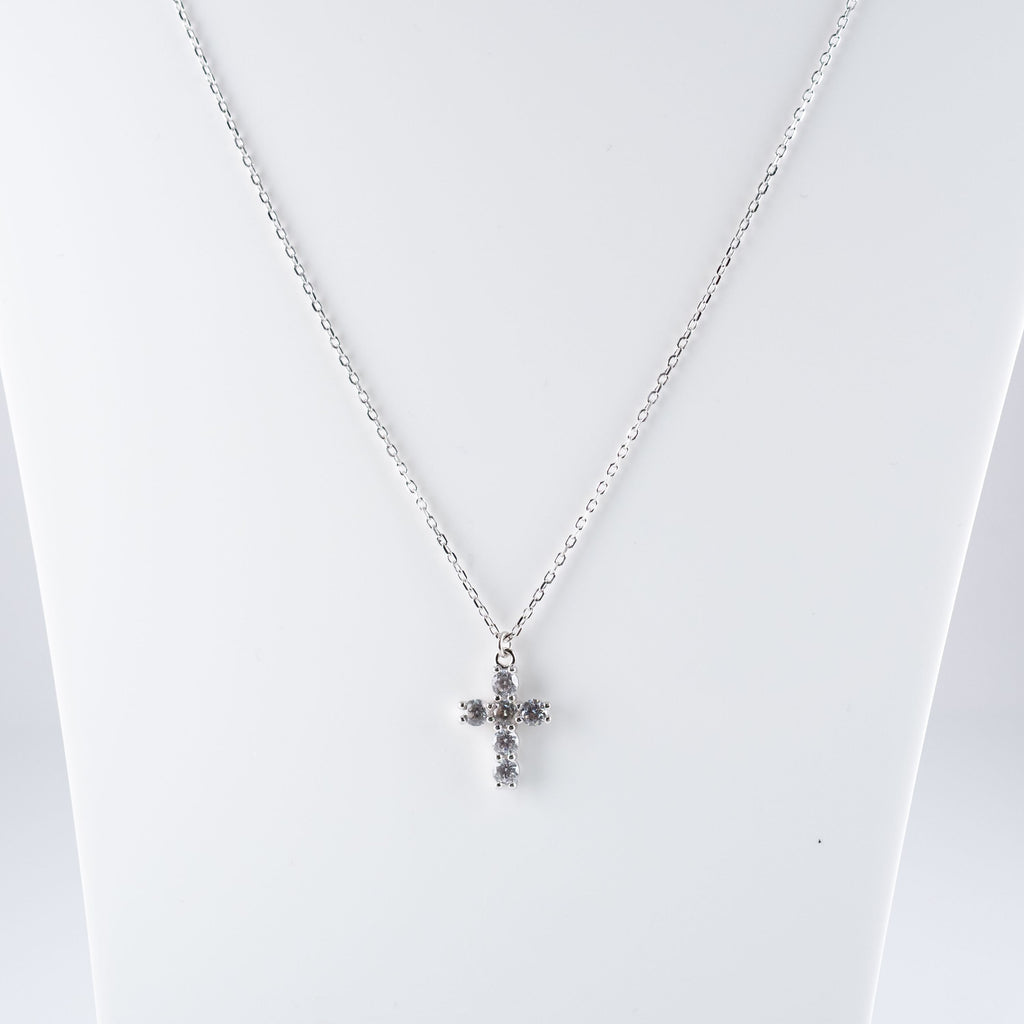 Collana Croce Pietre