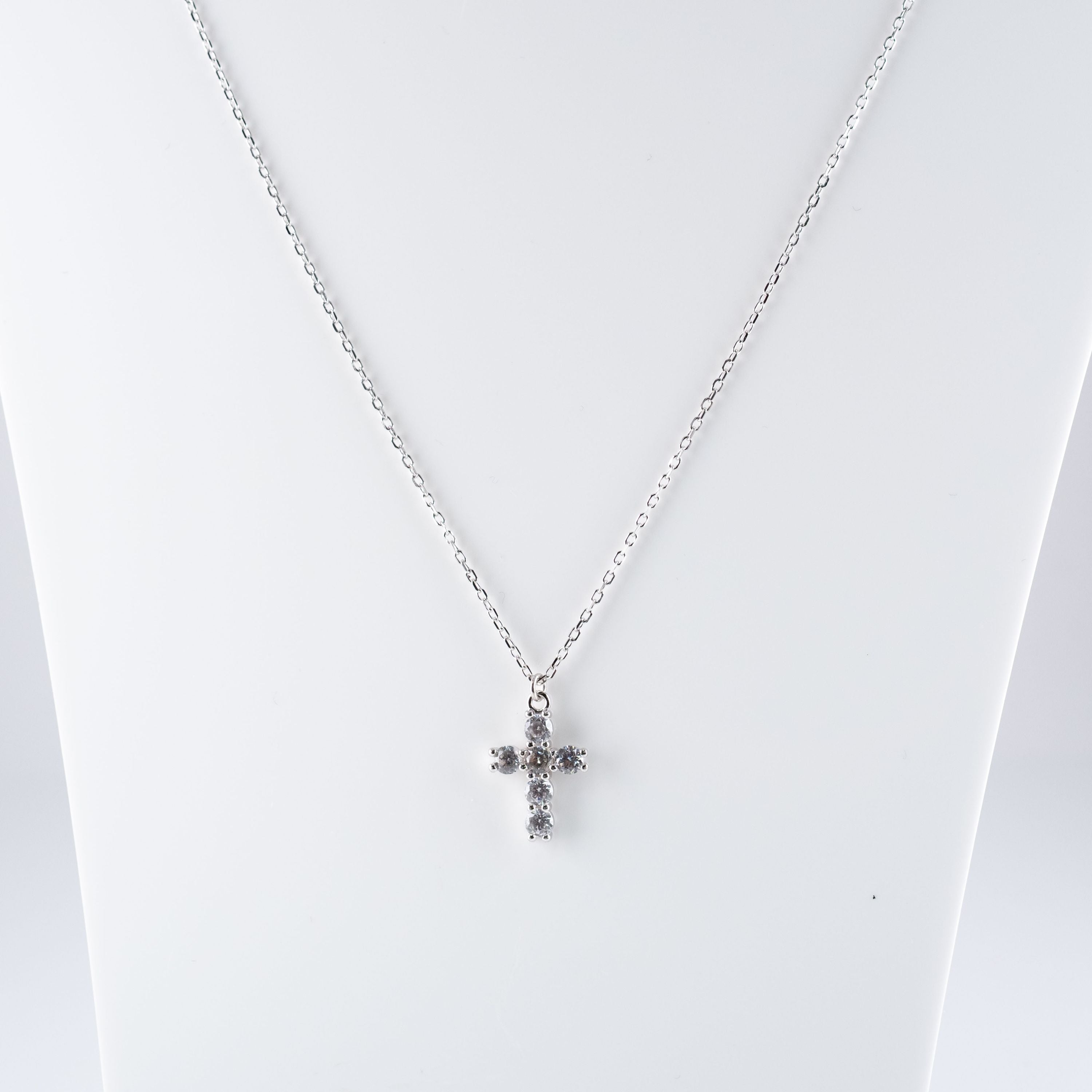 Collana Croce Pietre