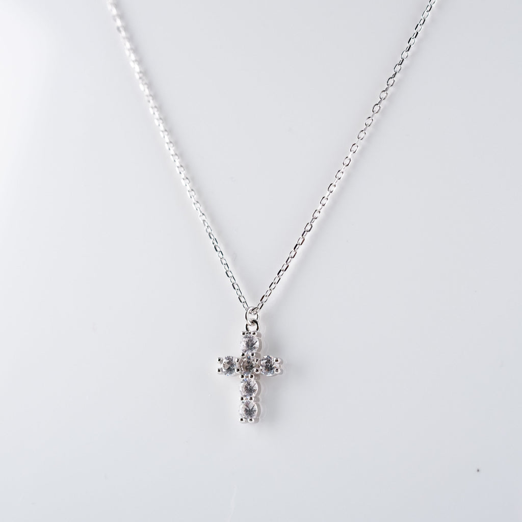 Collana Croce Pietre