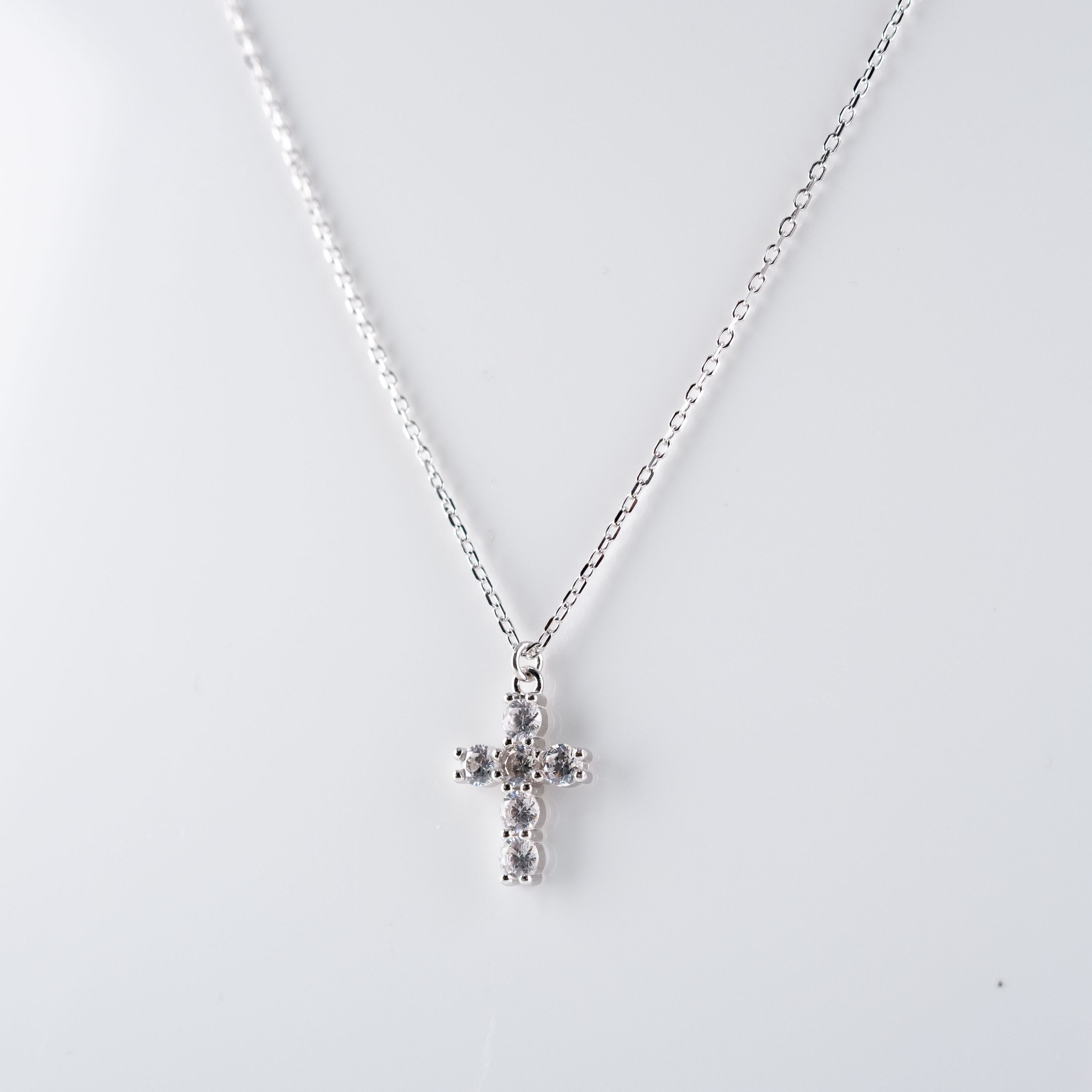 Collana Croce Pietre