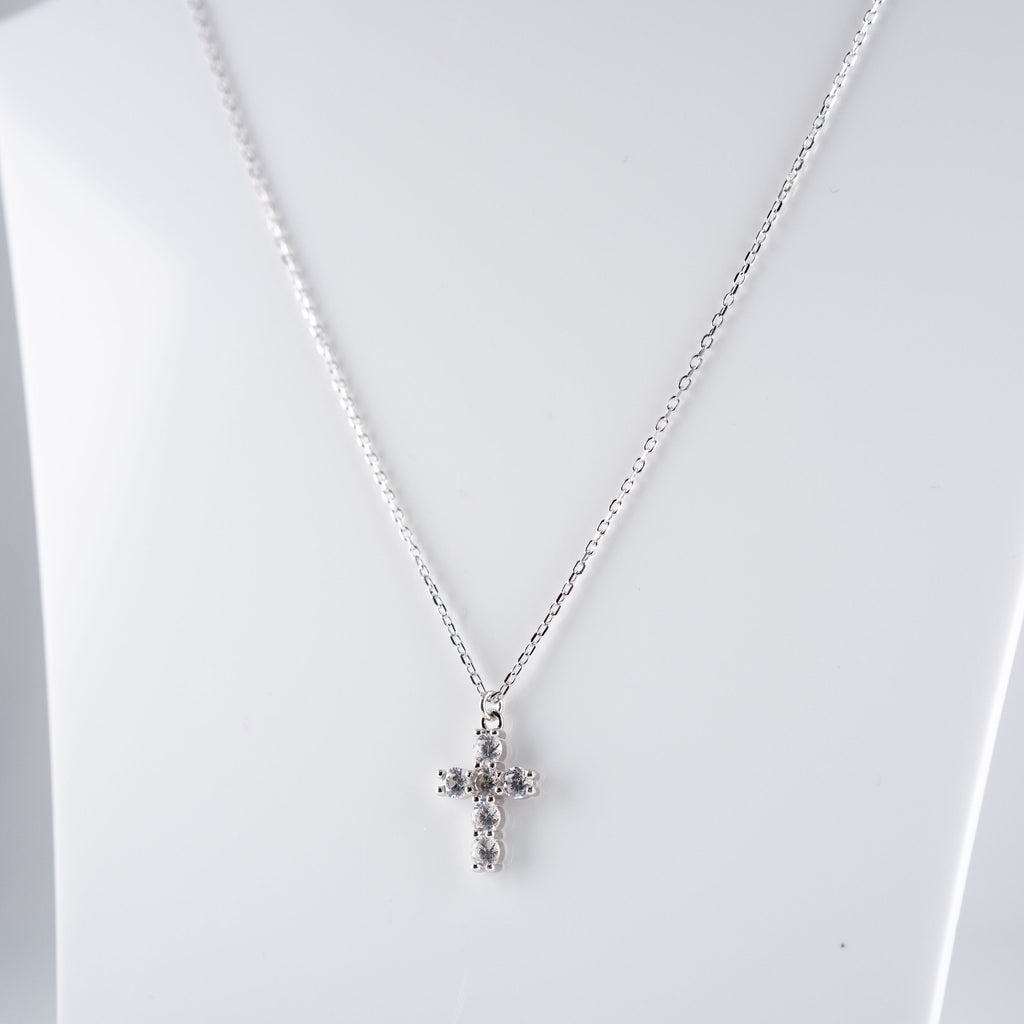 Collana Croce Pietre