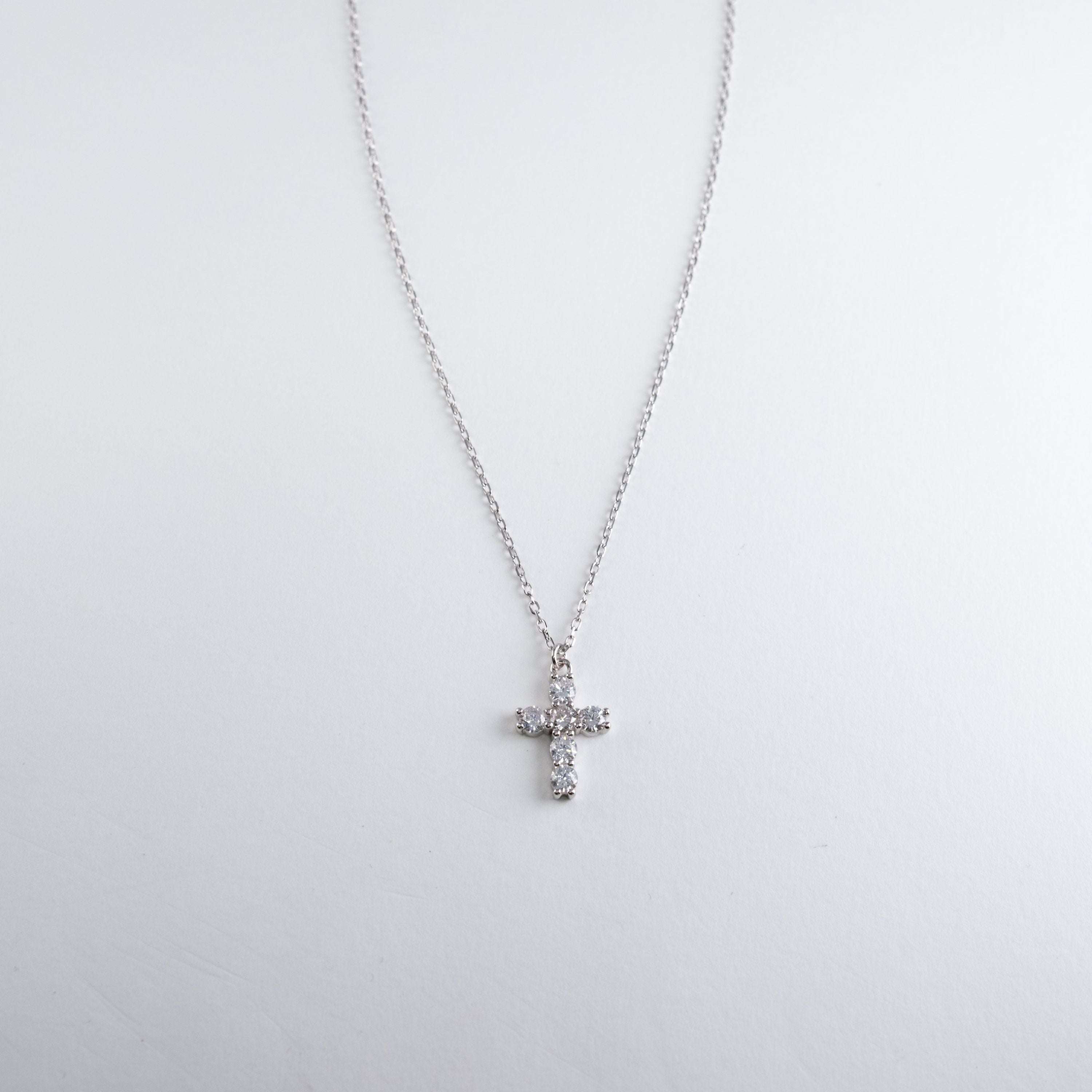 Collana Croce Pietre