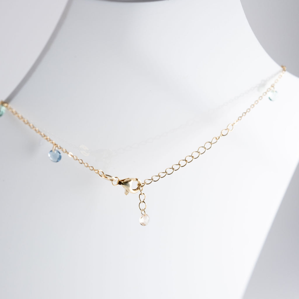 Collana Fina Pietre Chiare