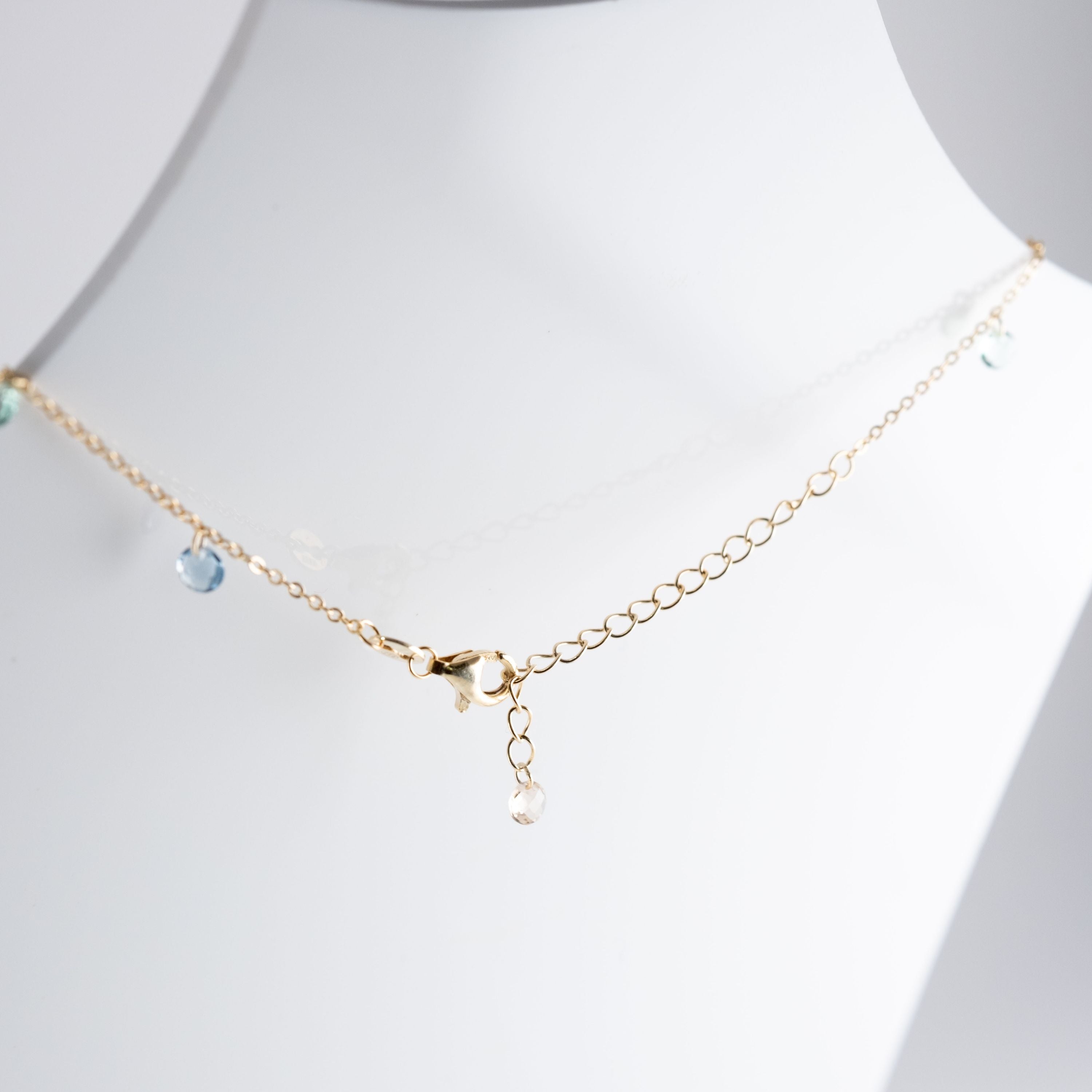 Collana Fina Pietre Chiare