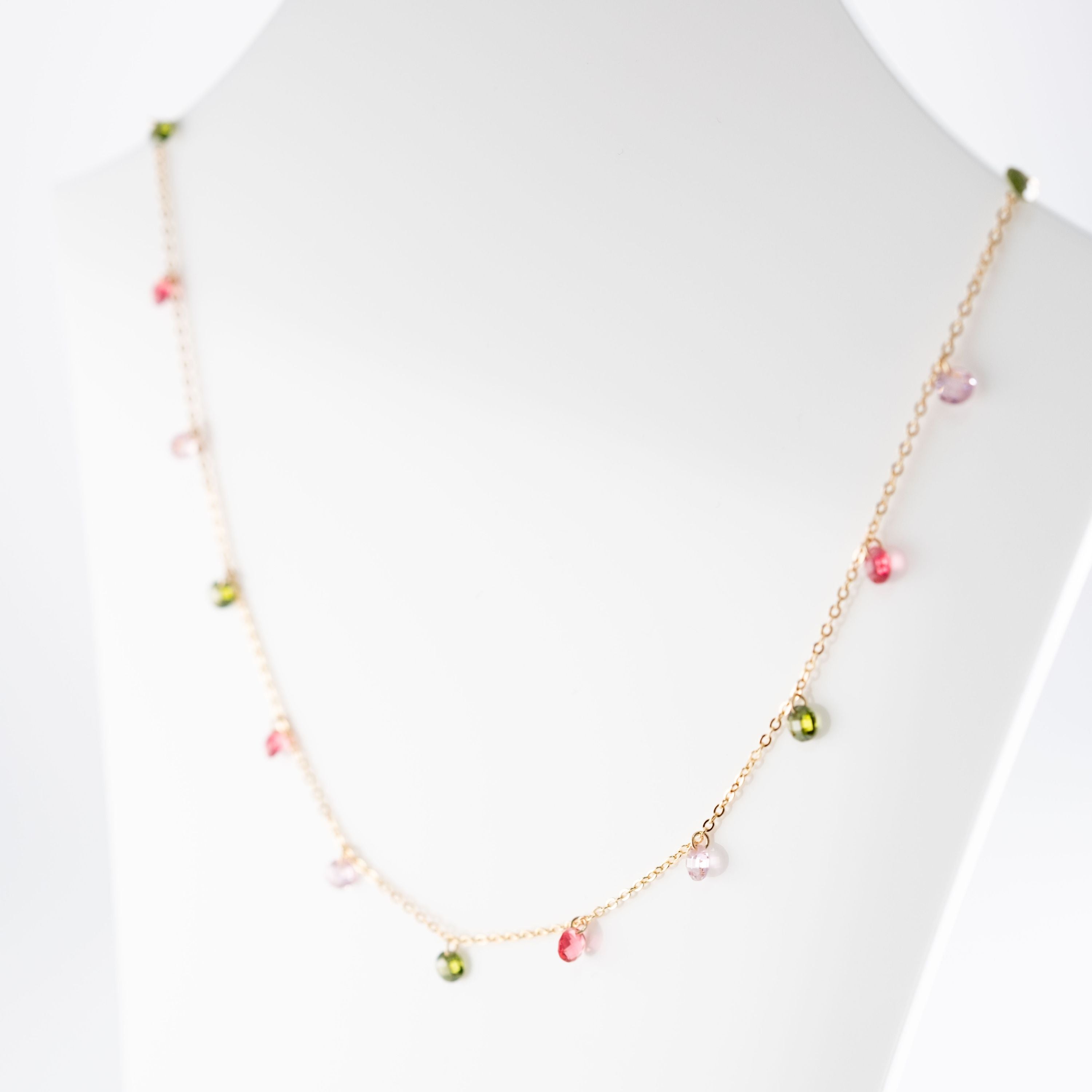 Collana Fina Pietre Chiare