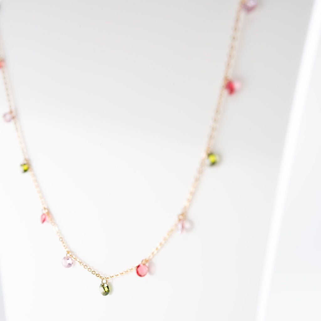 Collana Fina Pietre Chiare