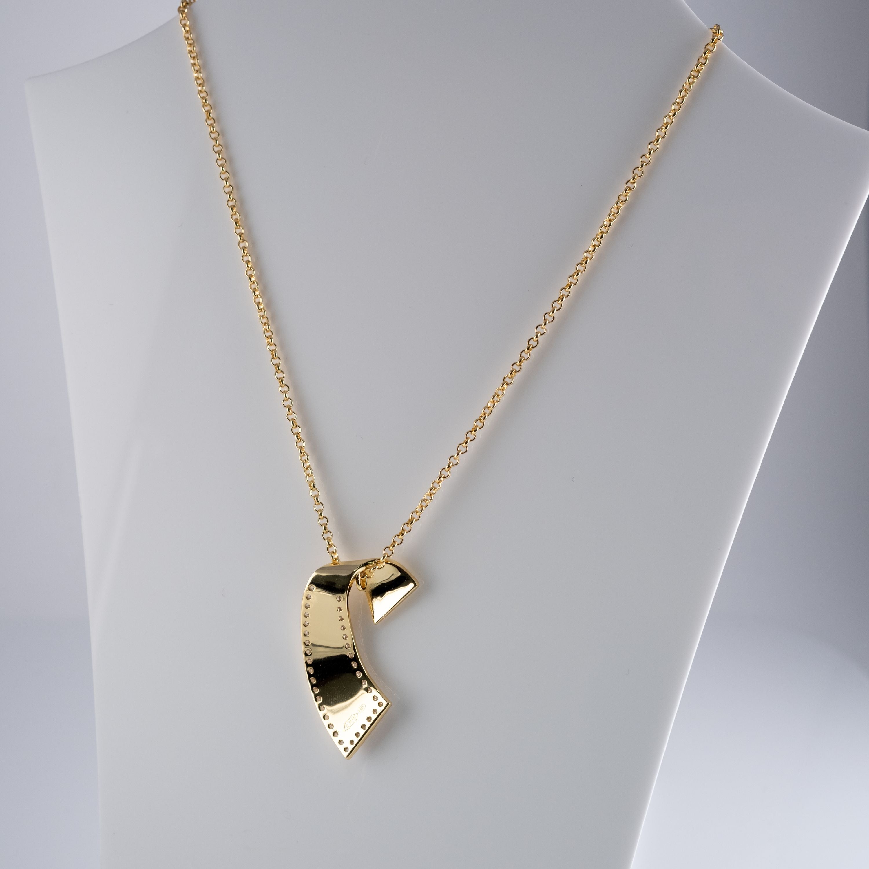 Collana Nastro Arricciato