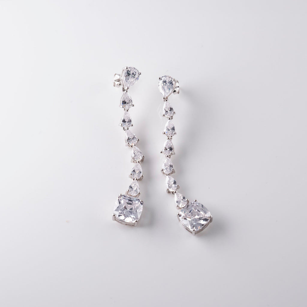 Orecchini Pietre E Carré Grande