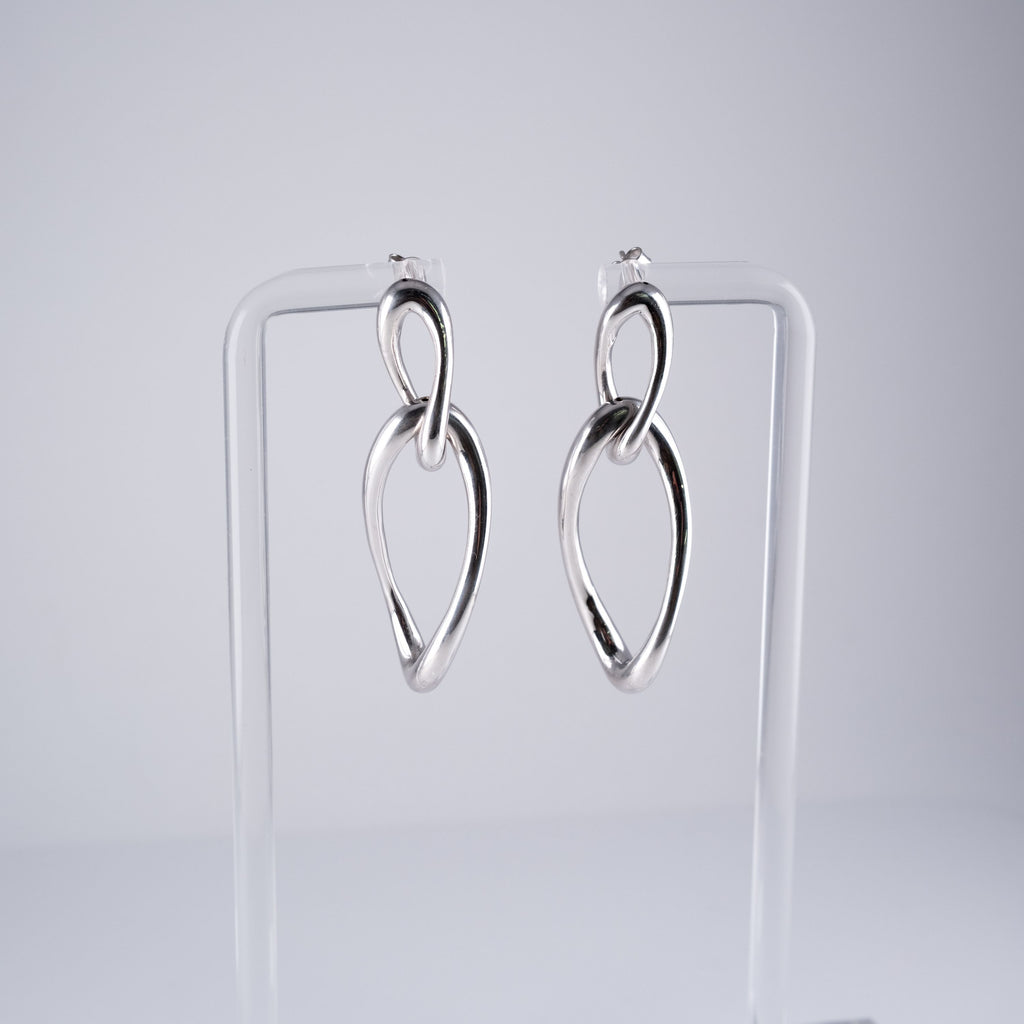 Orecchini Ovali Grandi E Piccoli