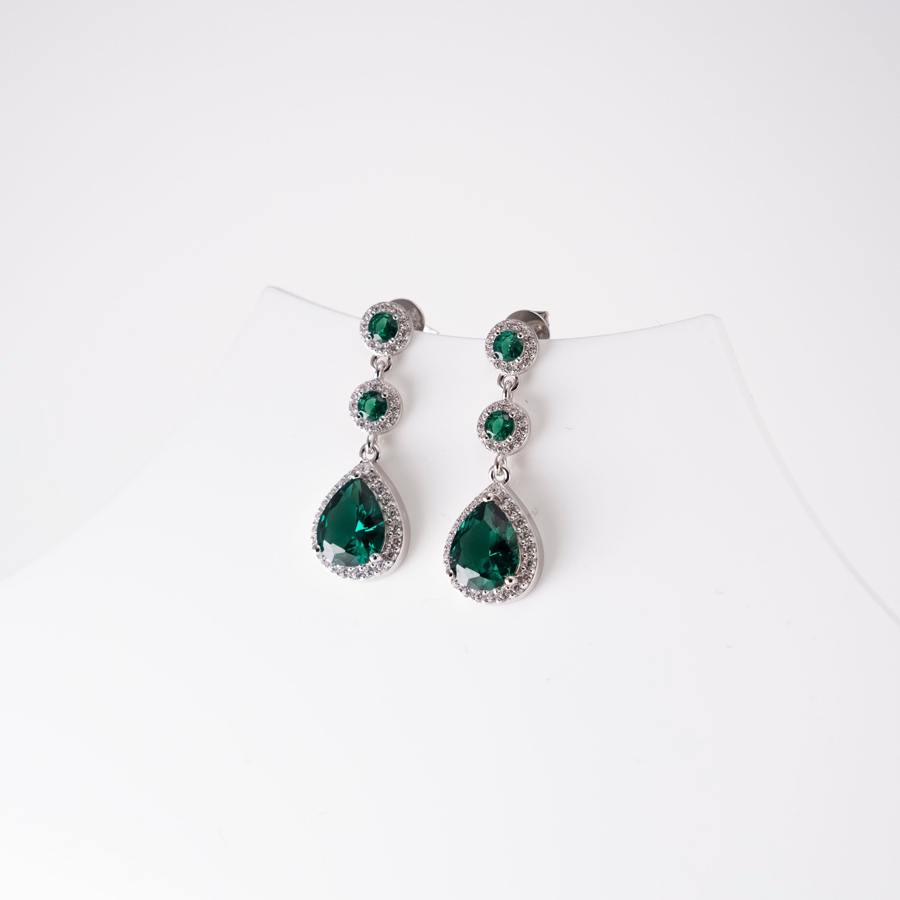 Orecchini Sfere E Goccia