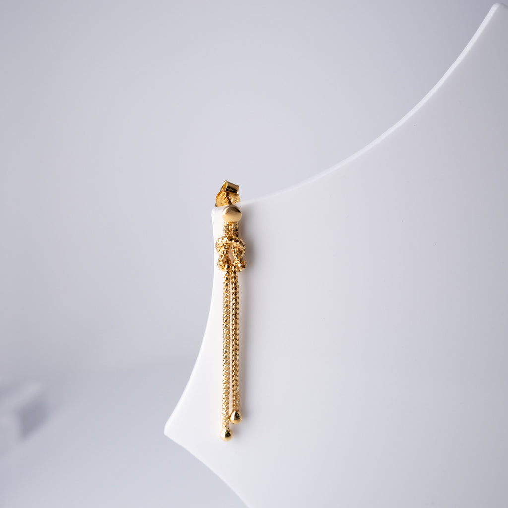 Orecchini Finissimi Con Nodo