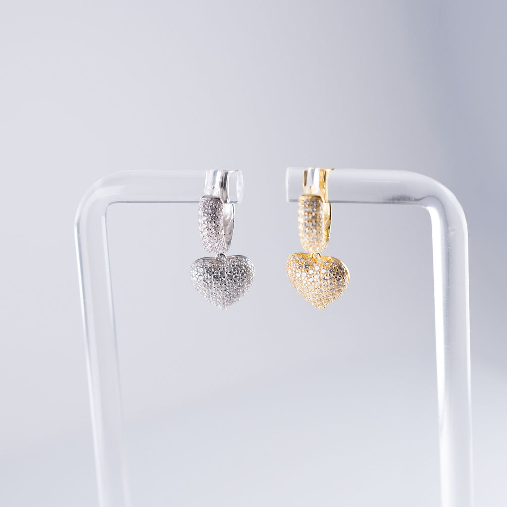 Orecchini Cuori Piccoli