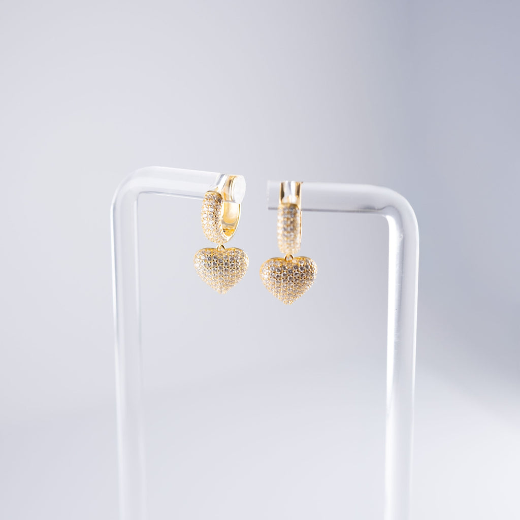 Orecchini Cuori Piccoli