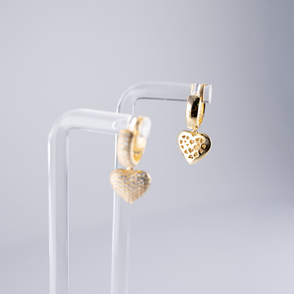 Orecchini Cuori Piccoli