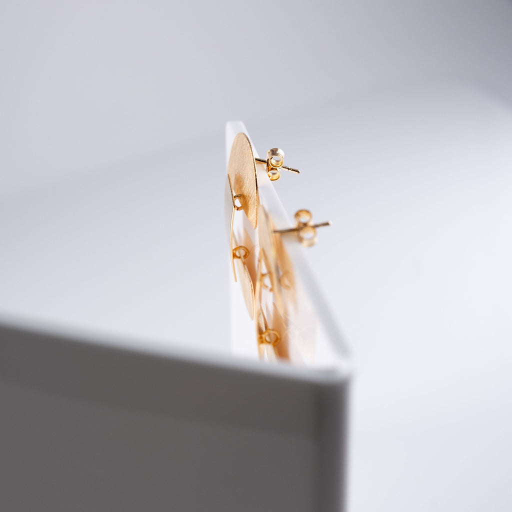 Orecchini Cerchi Tibia Geometrici