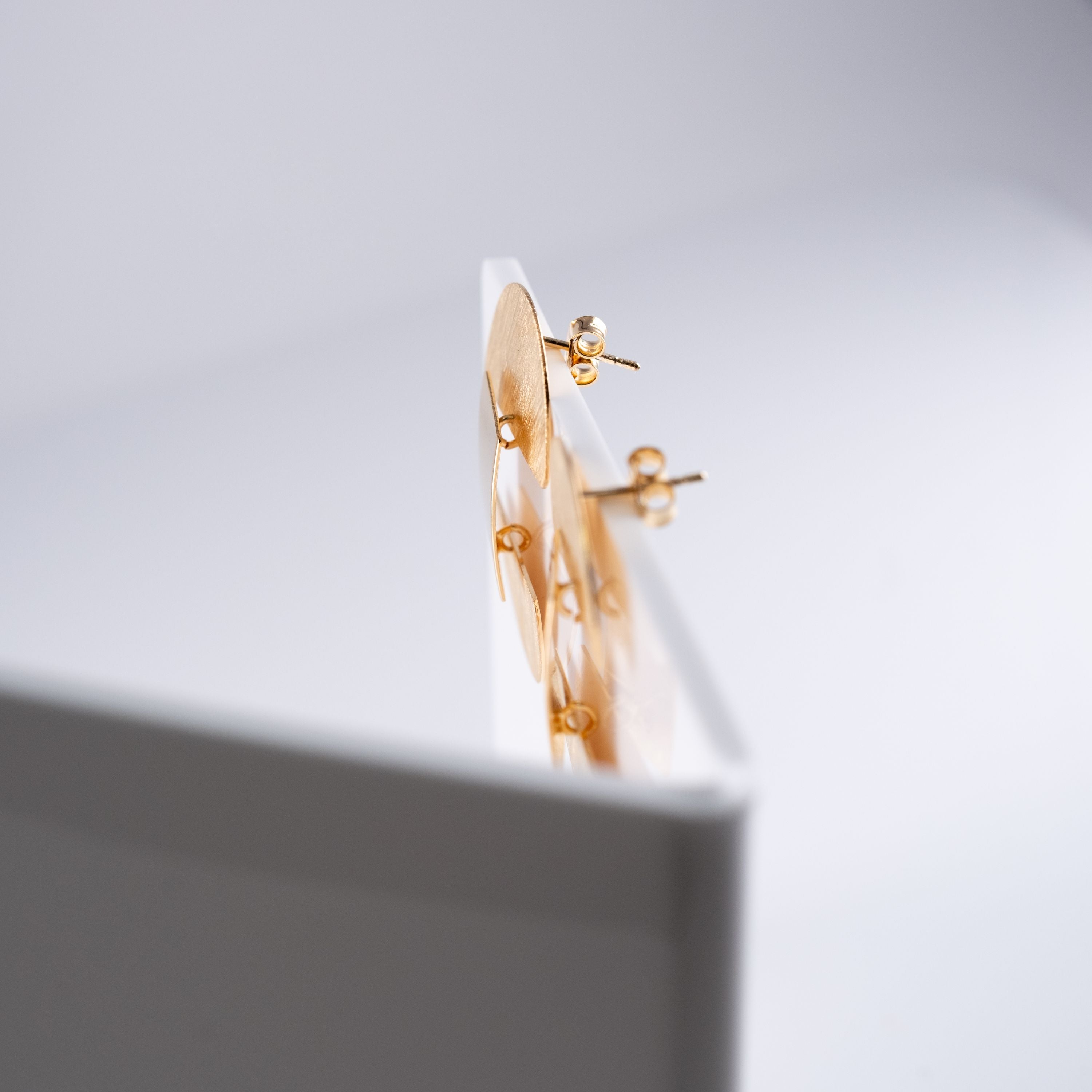 Orecchini Cerchi Tibia Geometrici