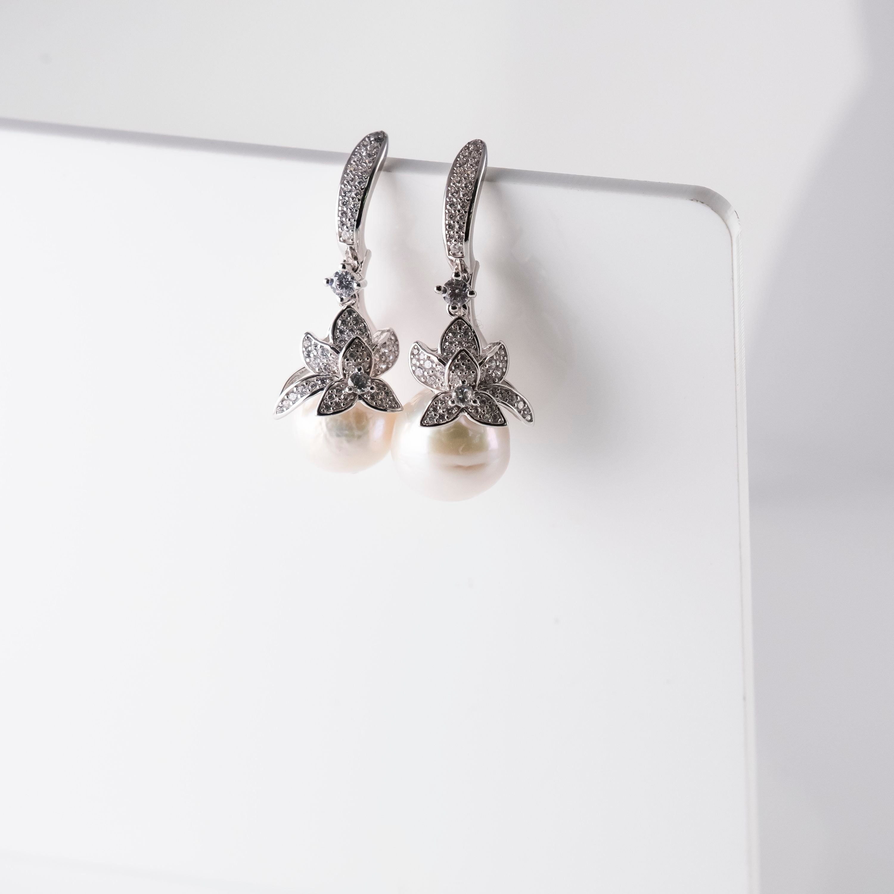 Orecchini Pietre E Perle