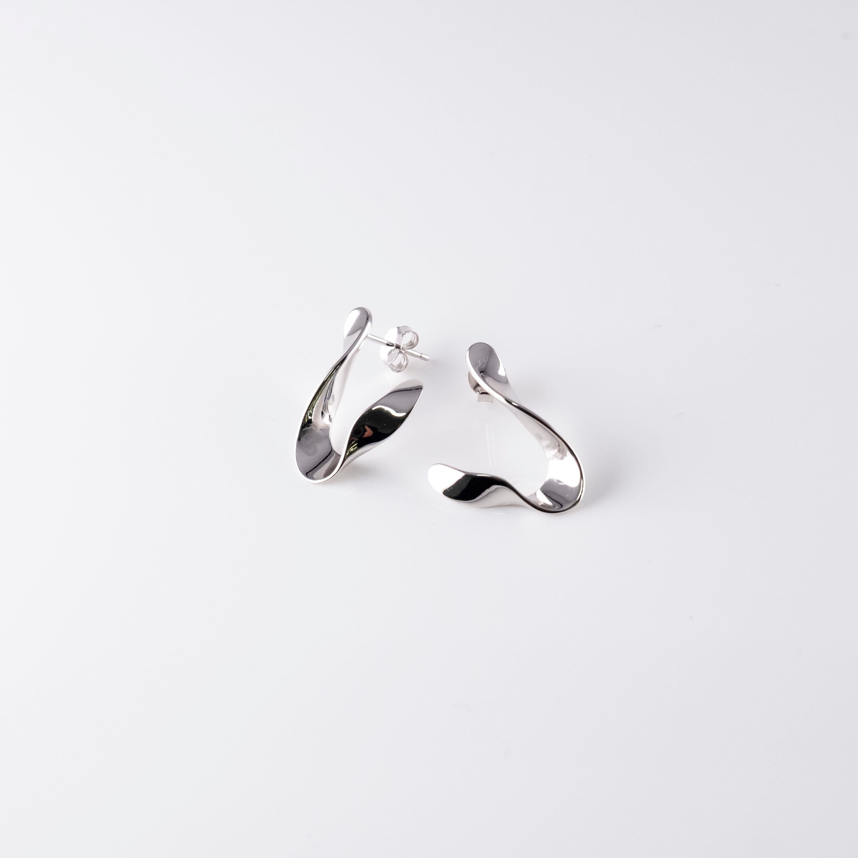 Orecchini Nastro Avvolto