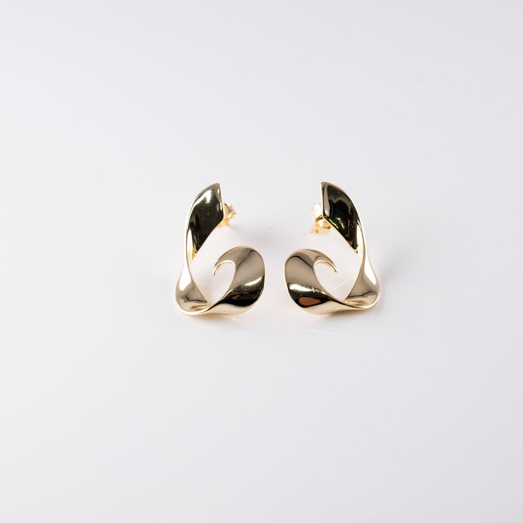 Orecchini Nastro Avvolto