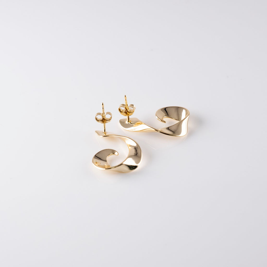 Orecchini Nastro Avvolto