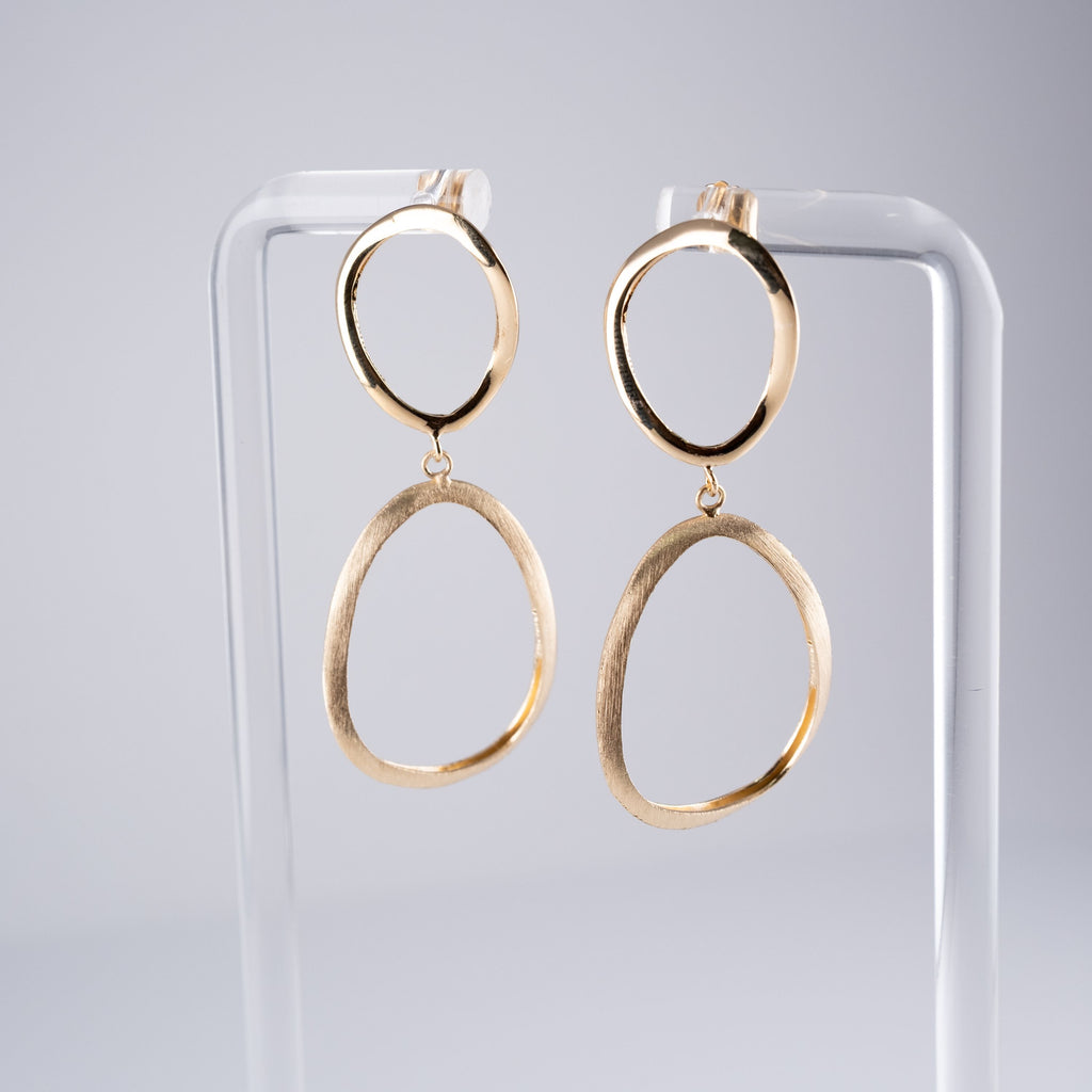 Orecchini Ovali Uniti