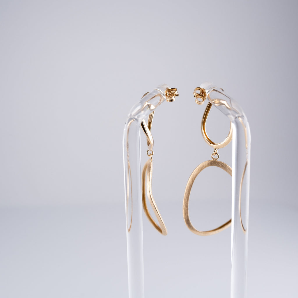 Orecchini Ovali Uniti