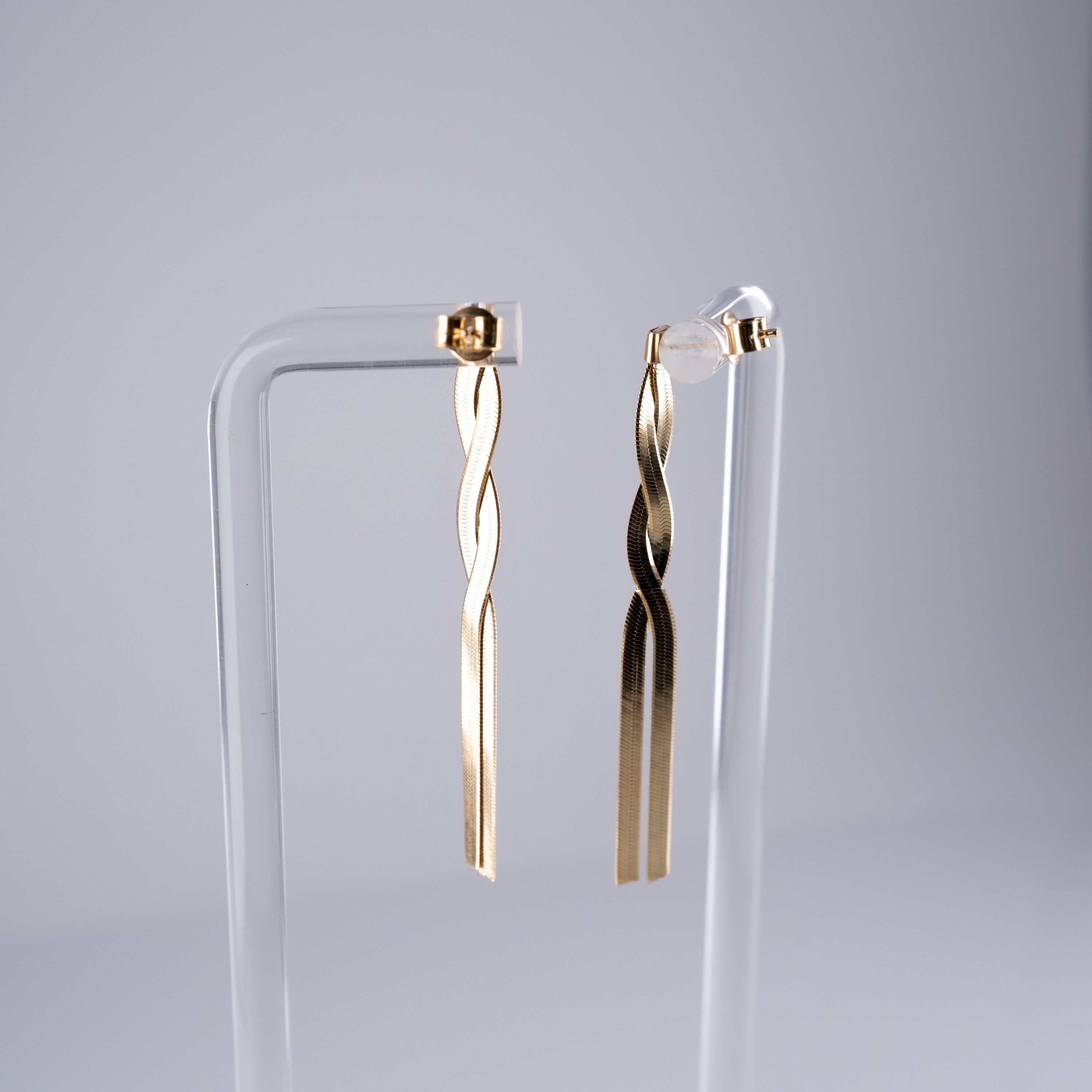 Orecchini Morbidi Intrecciati