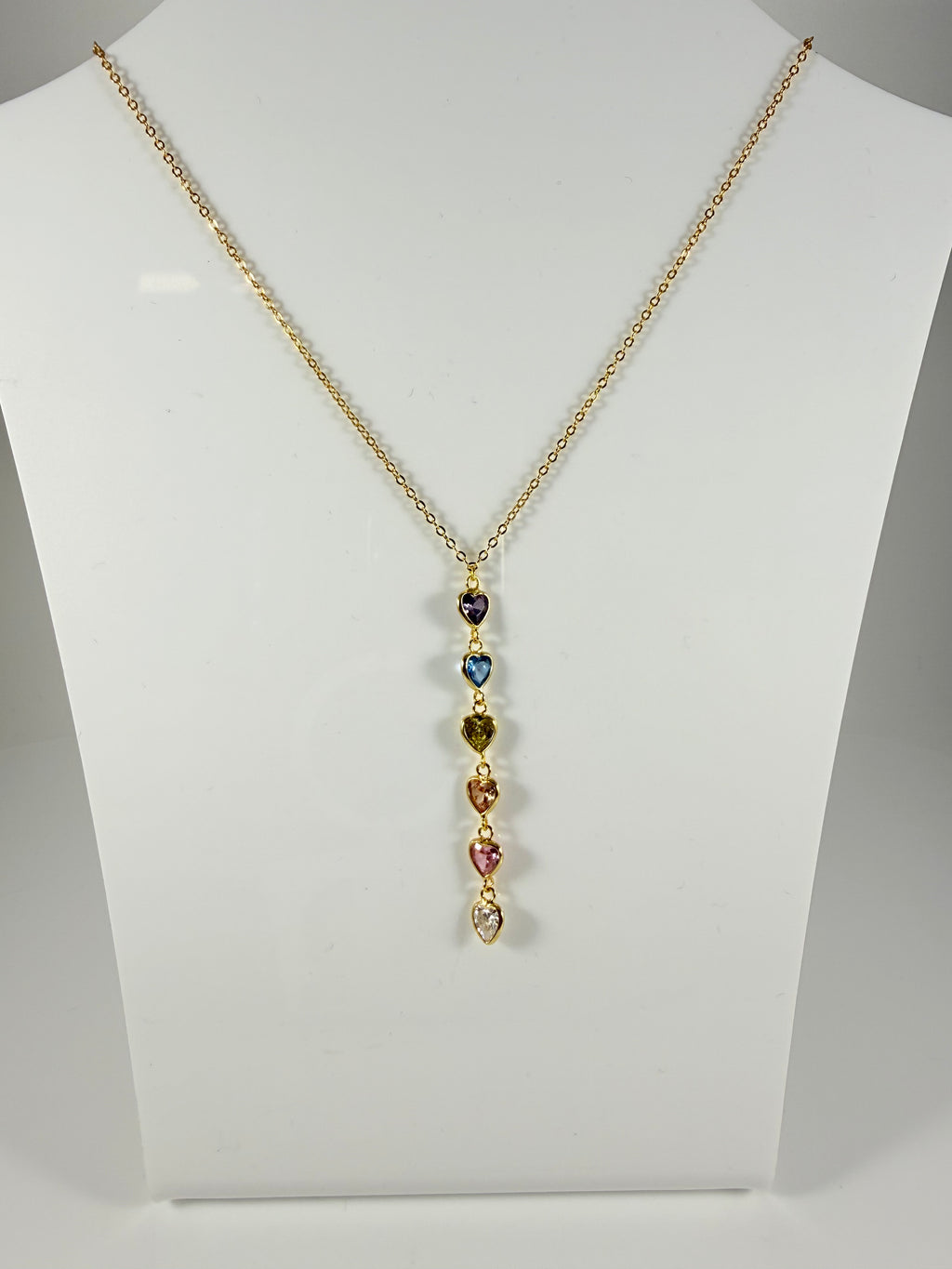 Collana Cuori Multicolor