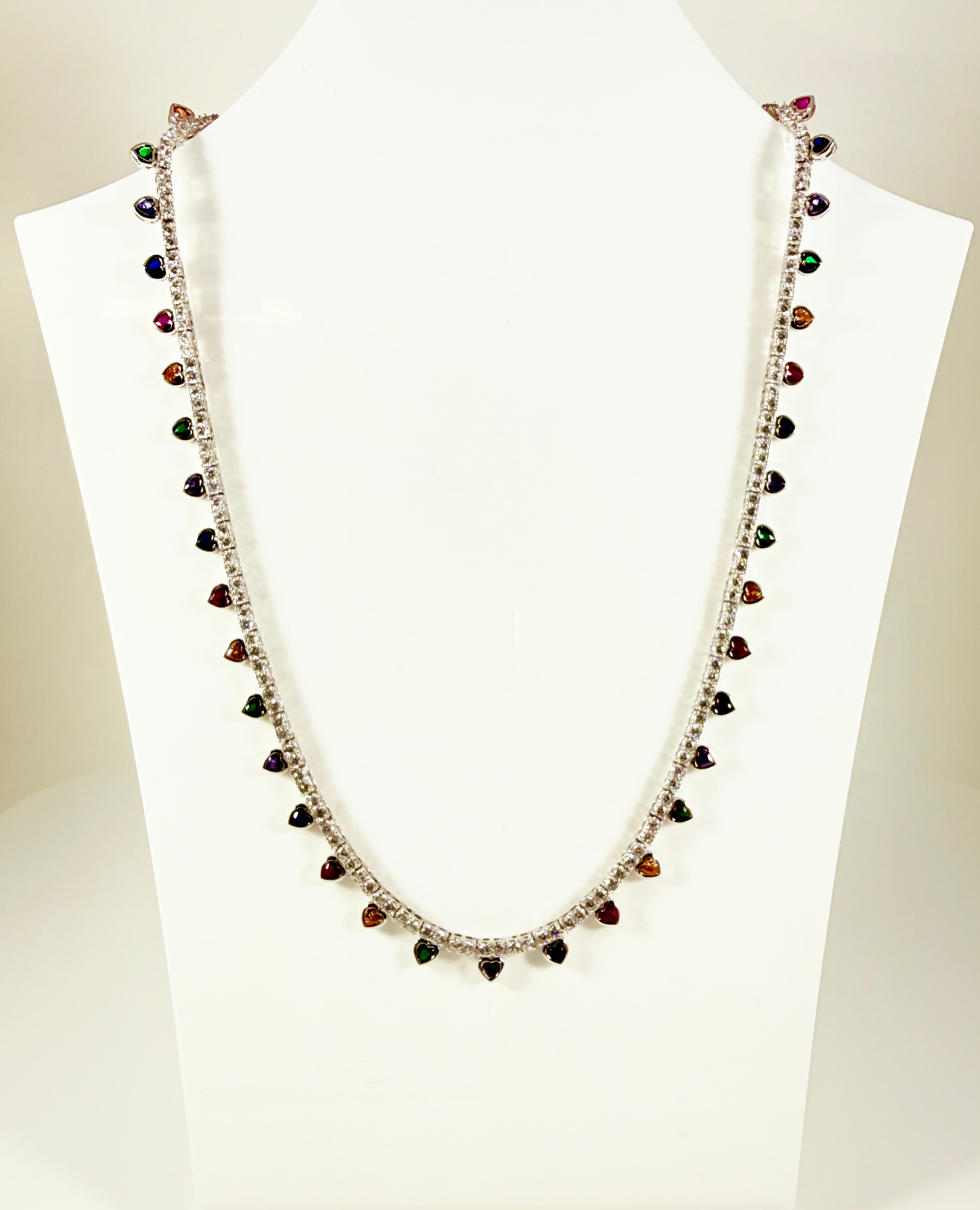 Girocollo Cuori Multicolor