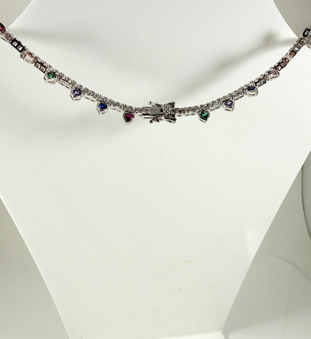 Girocollo Cuori Multicolor