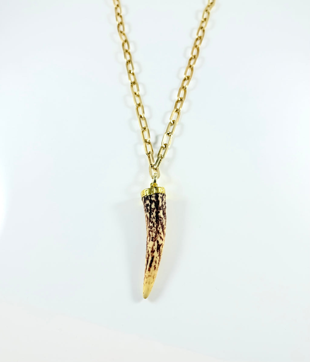 Collana Corno Maculato